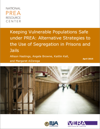 NEW REPORT: Keeping Vulnerable Populations Safe under PREA